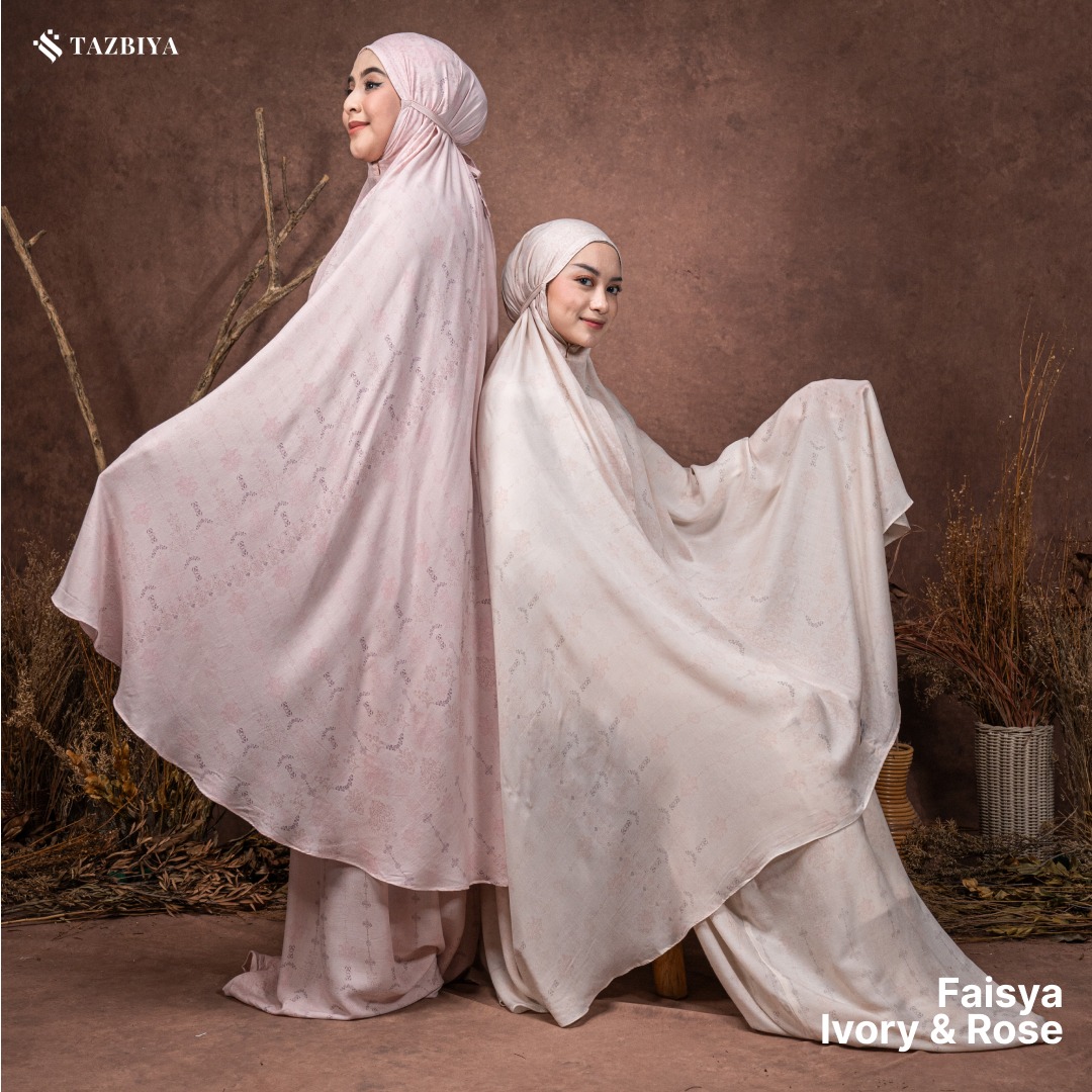 MUKENA TAZBIYA SET SAJADAH 2IN1 FAISYA SERIES ALLSIZE