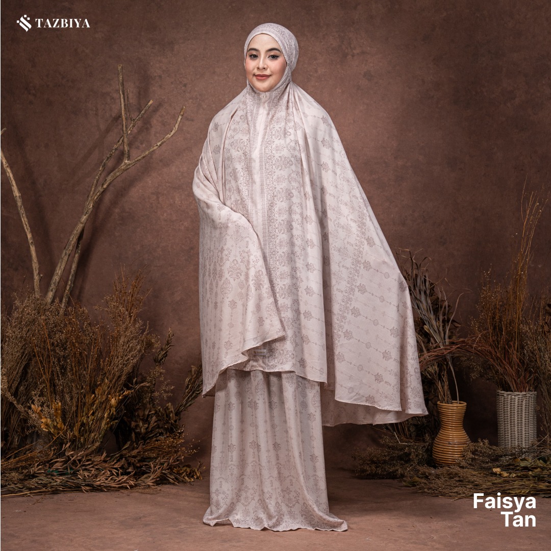 MUKENA TAZBIYA SET SAJADAH 2IN1 FAISYA SERIES ALLSIZE