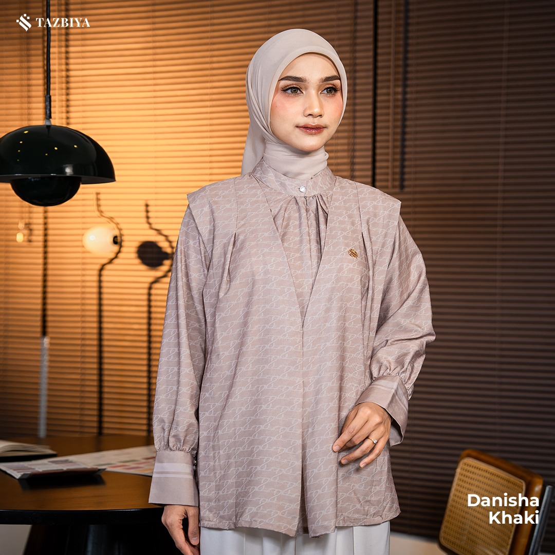 TAZBIYA BLOUSE DANISHA SERIES | BLOUSE PREMIUM | ATASAN WANITA
