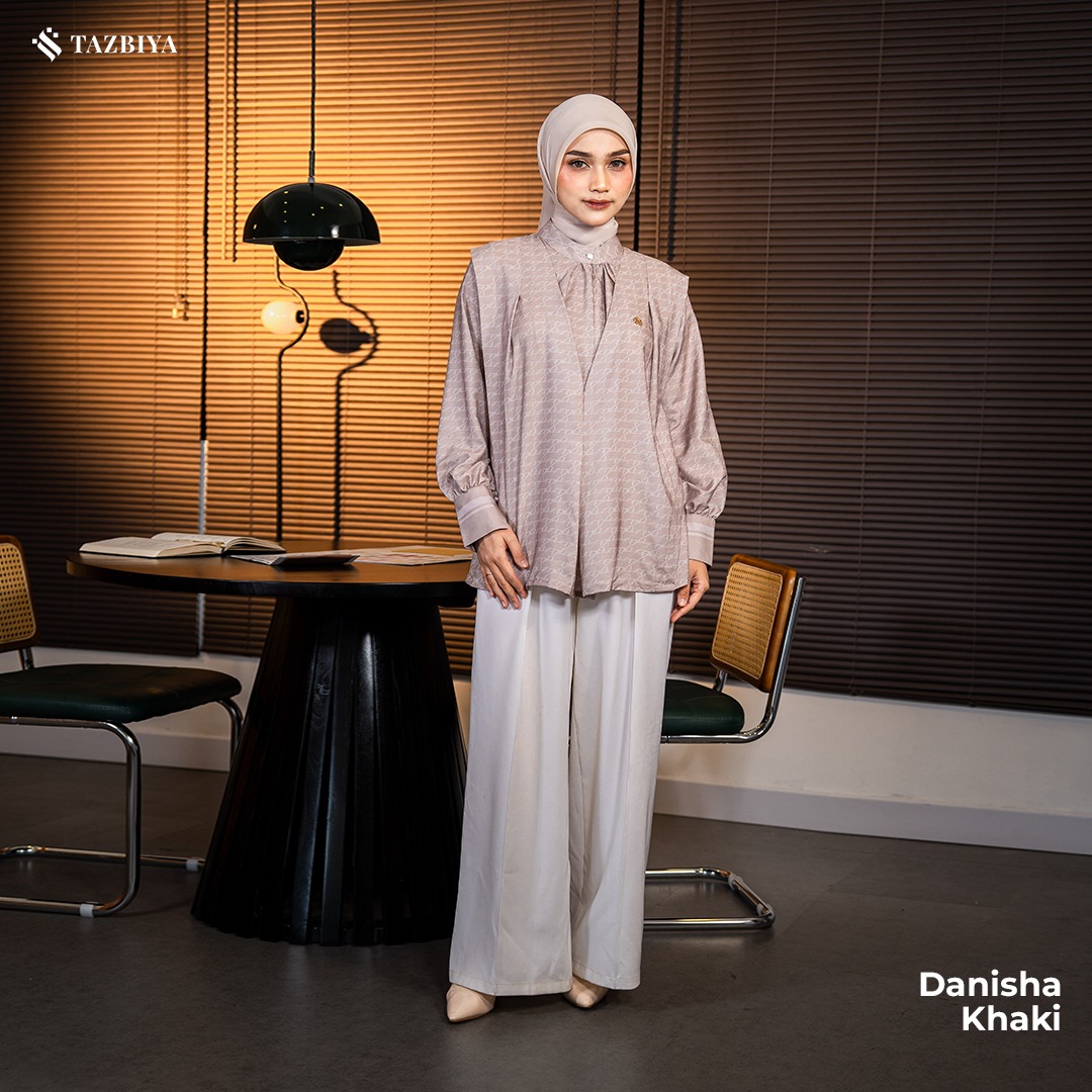 TAZBIYA BLOUSE DANISHA SERIES | BLOUSE PREMIUM | ATASAN WANITA