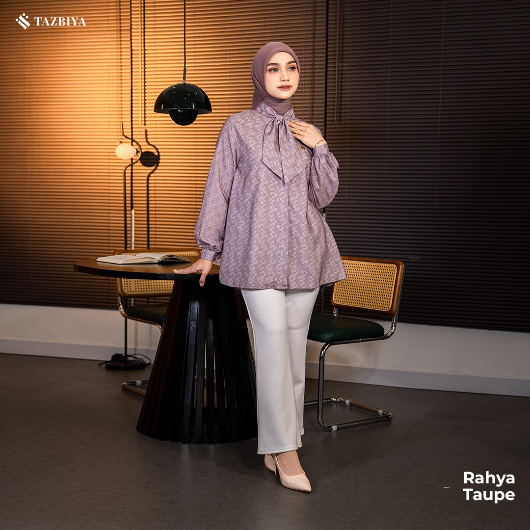TAZBIYA BLOUSE RAHYA SERIES | BLOUSE PREMIUM | ATASAN WANITA
