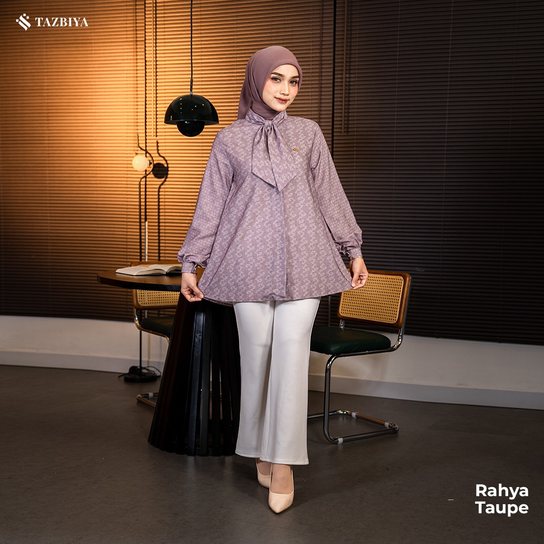 TAZBIYA BLOUSE RAHYA SERIES | BLOUSE PREMIUM | ATASAN WANITA