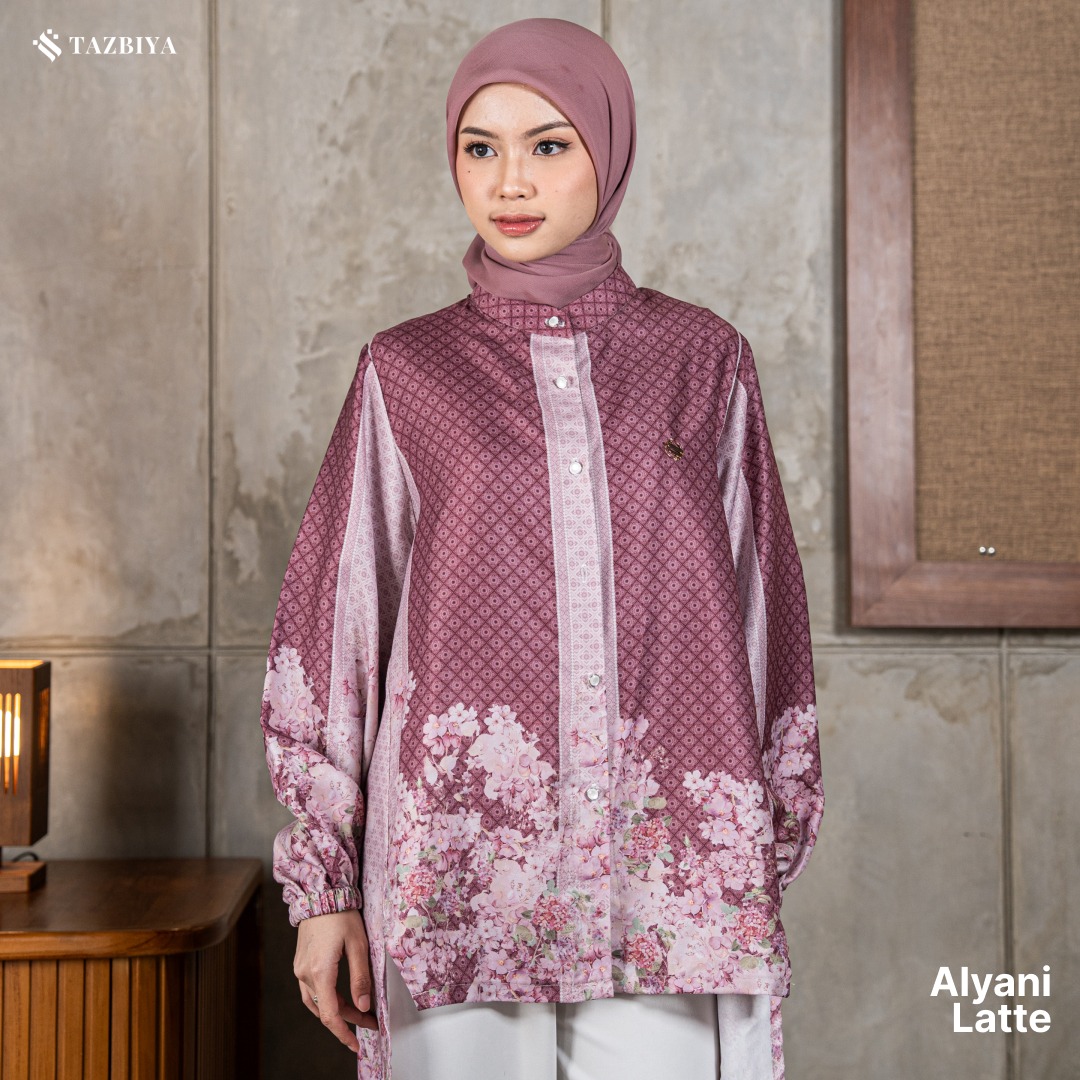 TAZBIYA BLOUSE ALYANI SERIES | BLOUSE PREMIUM | ATASAN WANITA