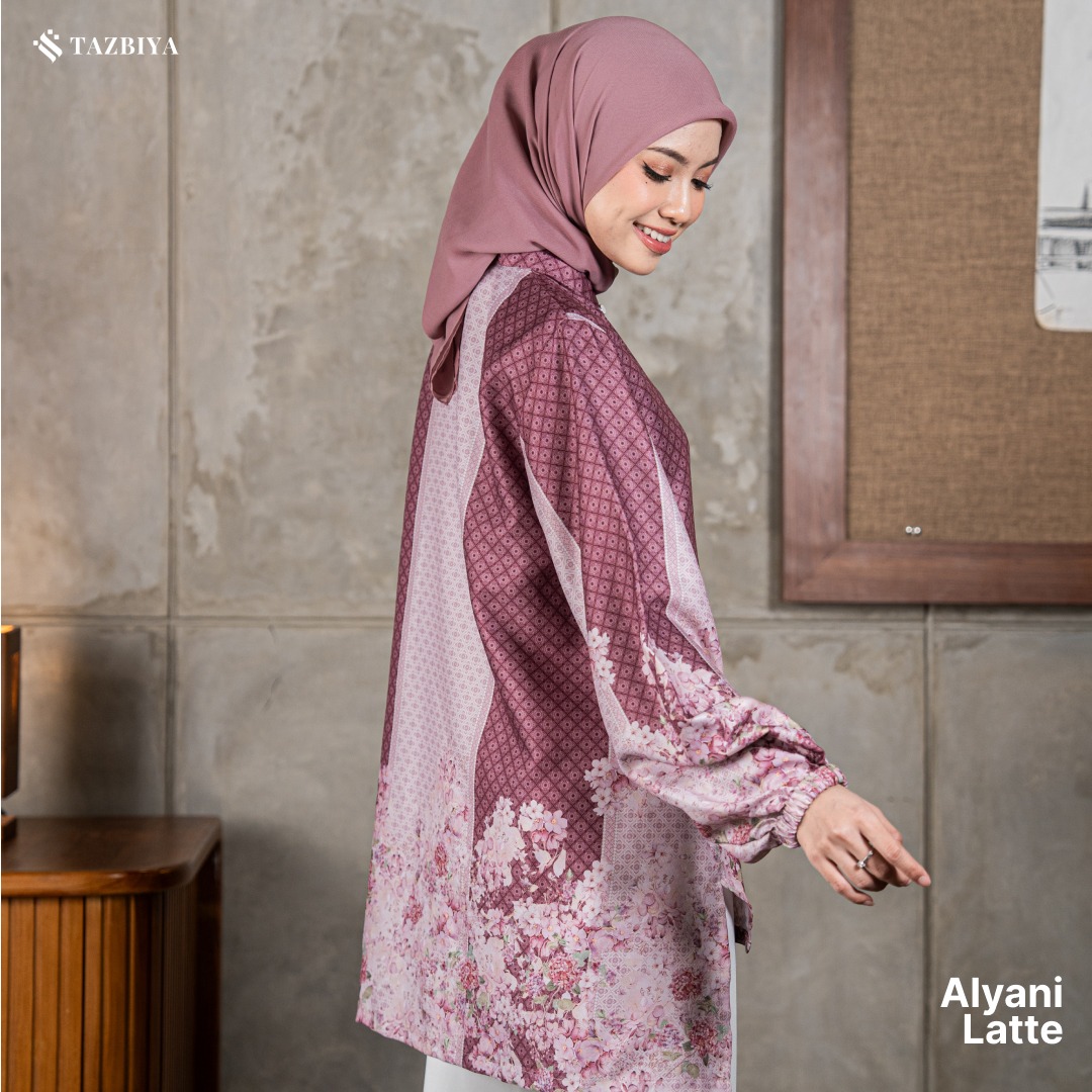 TAZBIYA BLOUSE ALYANI SERIES | BLOUSE PREMIUM | ATASAN WANITA