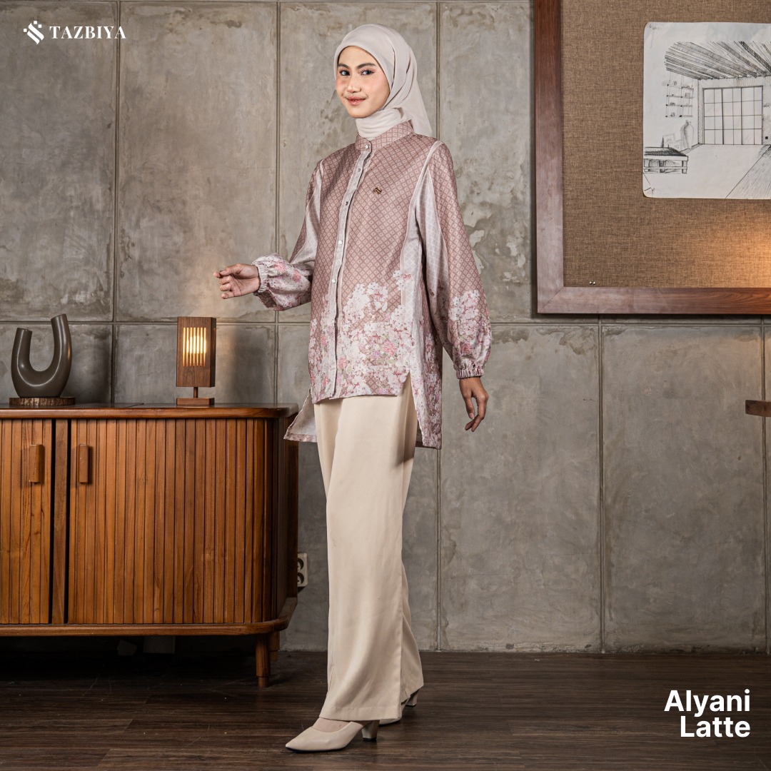 TAZBIYA BLOUSE ALYANI SERIES | BLOUSE PREMIUM | ATASAN WANITA