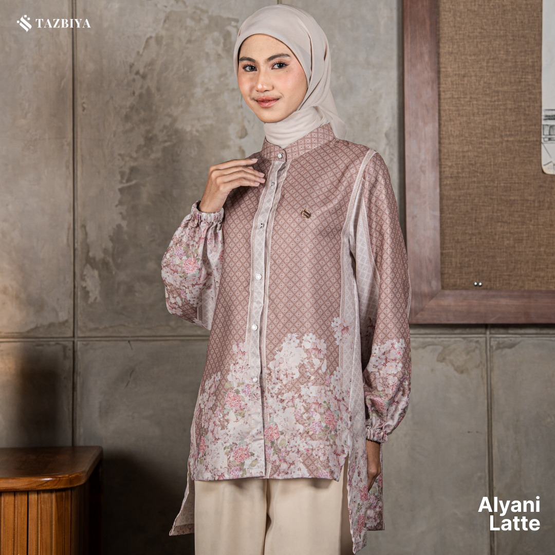 TAZBIYA BLOUSE ALYANI SERIES | BLOUSE PREMIUM | ATASAN WANITA
