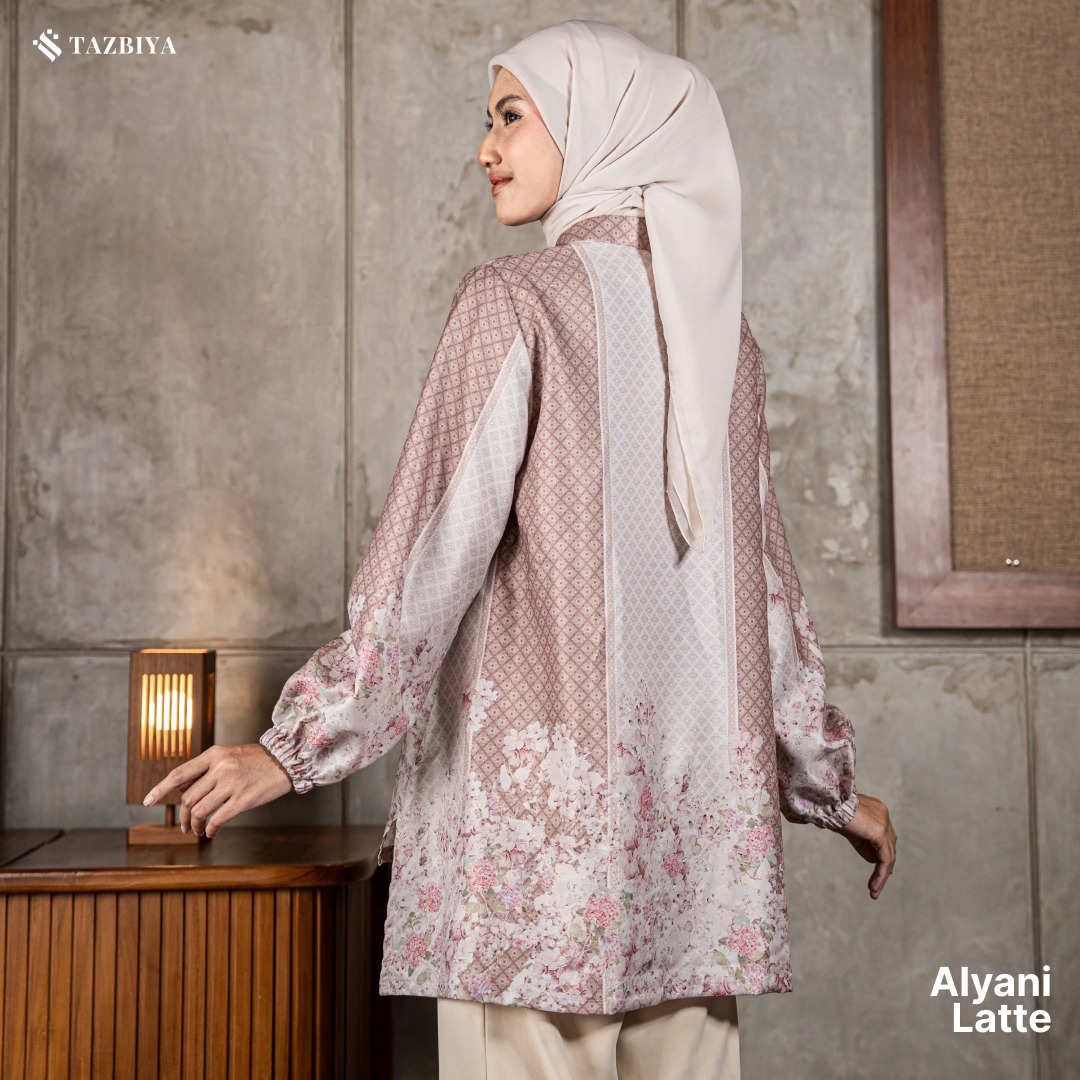 TAZBIYA BLOUSE ALYANI SERIES | BLOUSE PREMIUM | ATASAN WANITA