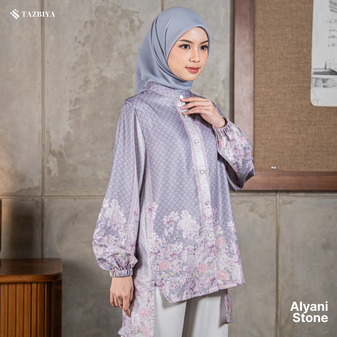 TAZBIYA BLOUSE ALYANI SERIES | BLOUSE PREMIUM | ATASAN WANITA