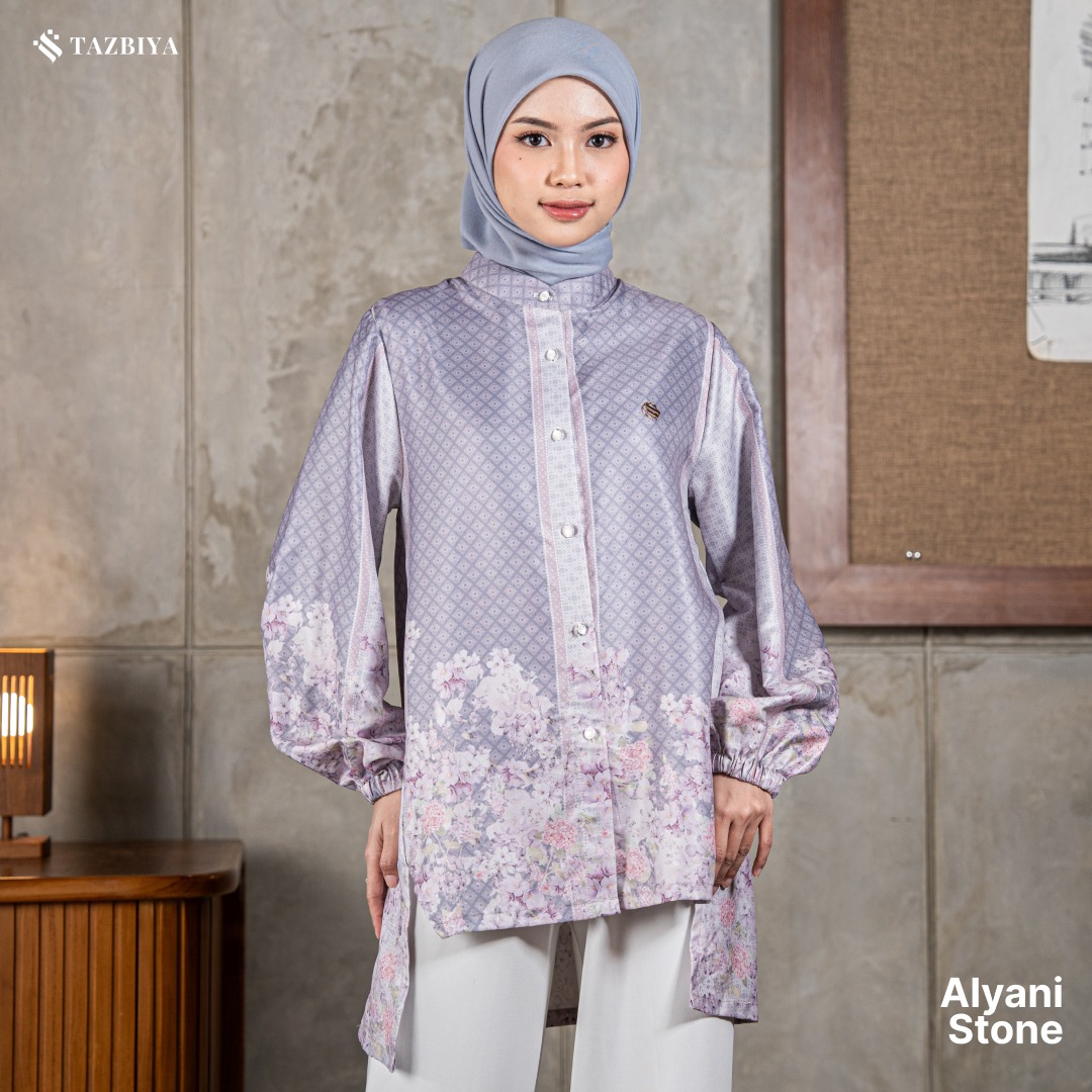 TAZBIYA BLOUSE ALYANI SERIES | BLOUSE PREMIUM | ATASAN WANITA