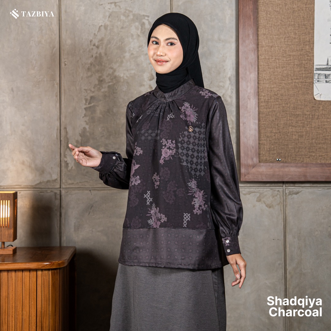 TAZBIYA BLOUSE SHADQIYA SERIES | BLOUSE PREMIUM | ATASAN WANITA