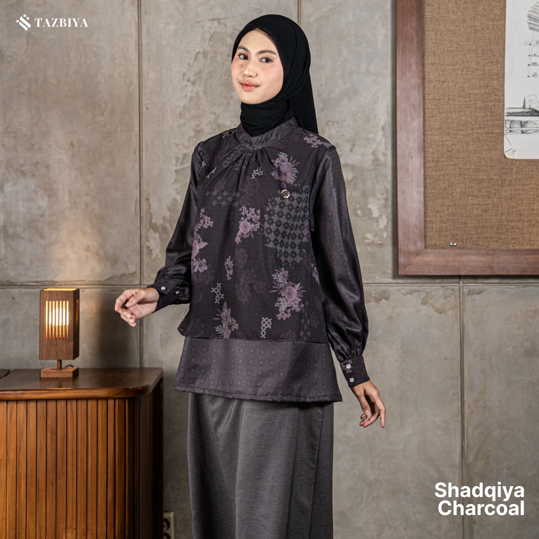 TAZBIYA BLOUSE SHADQIYA SERIES | BLOUSE PREMIUM | ATASAN WANITA