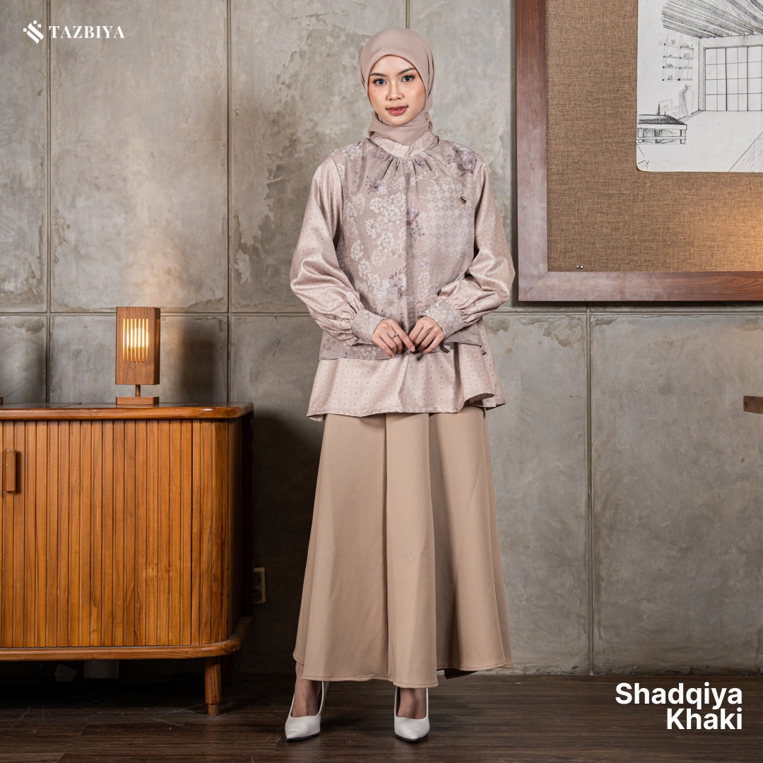 TAZBIYA BLOUSE SHADQIYA SERIES | BLOUSE PREMIUM | ATASAN WANITA