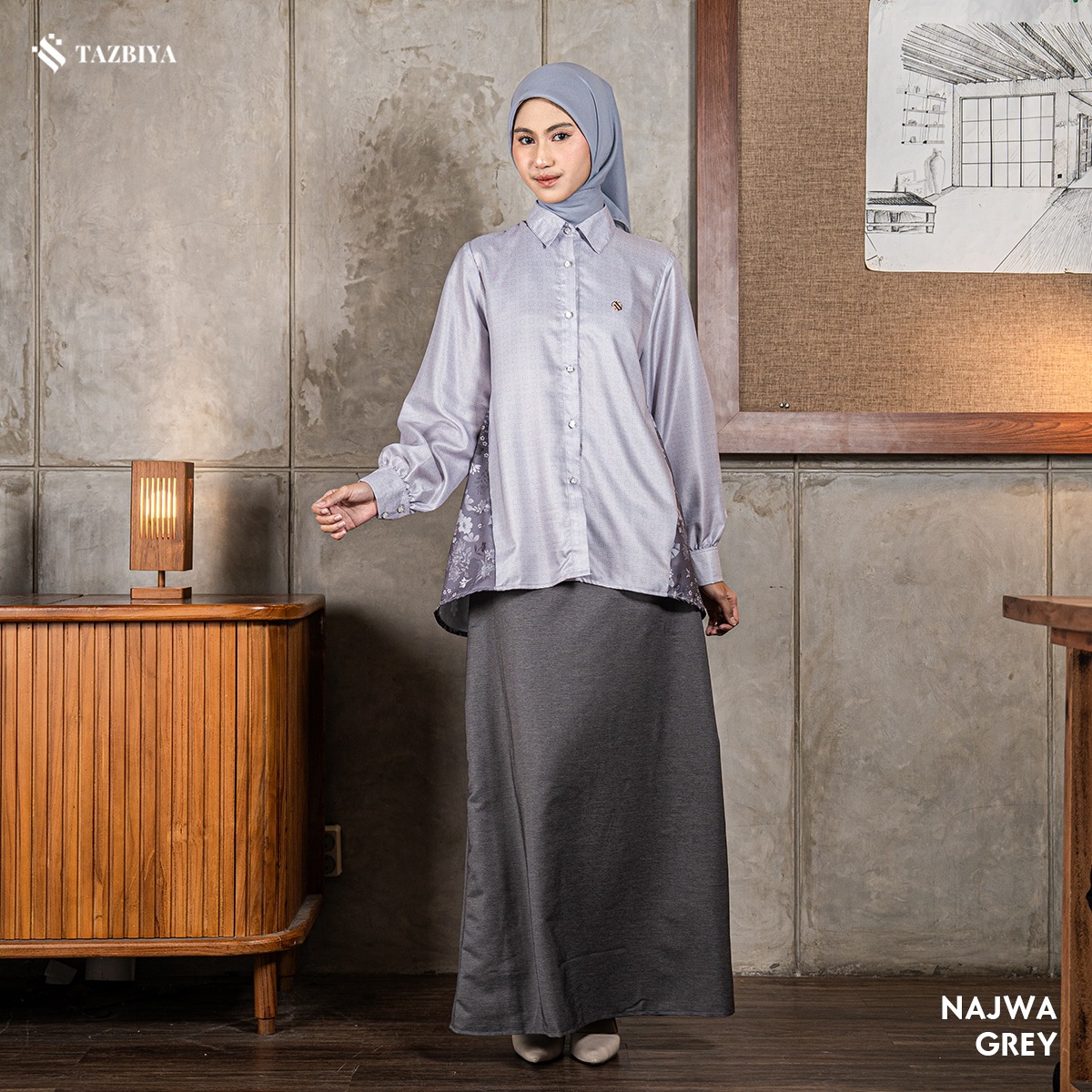 TAZBIYA BLOUSE NAJWA SERIES | BLOUSE PREMIUM | ATASAN WANITA