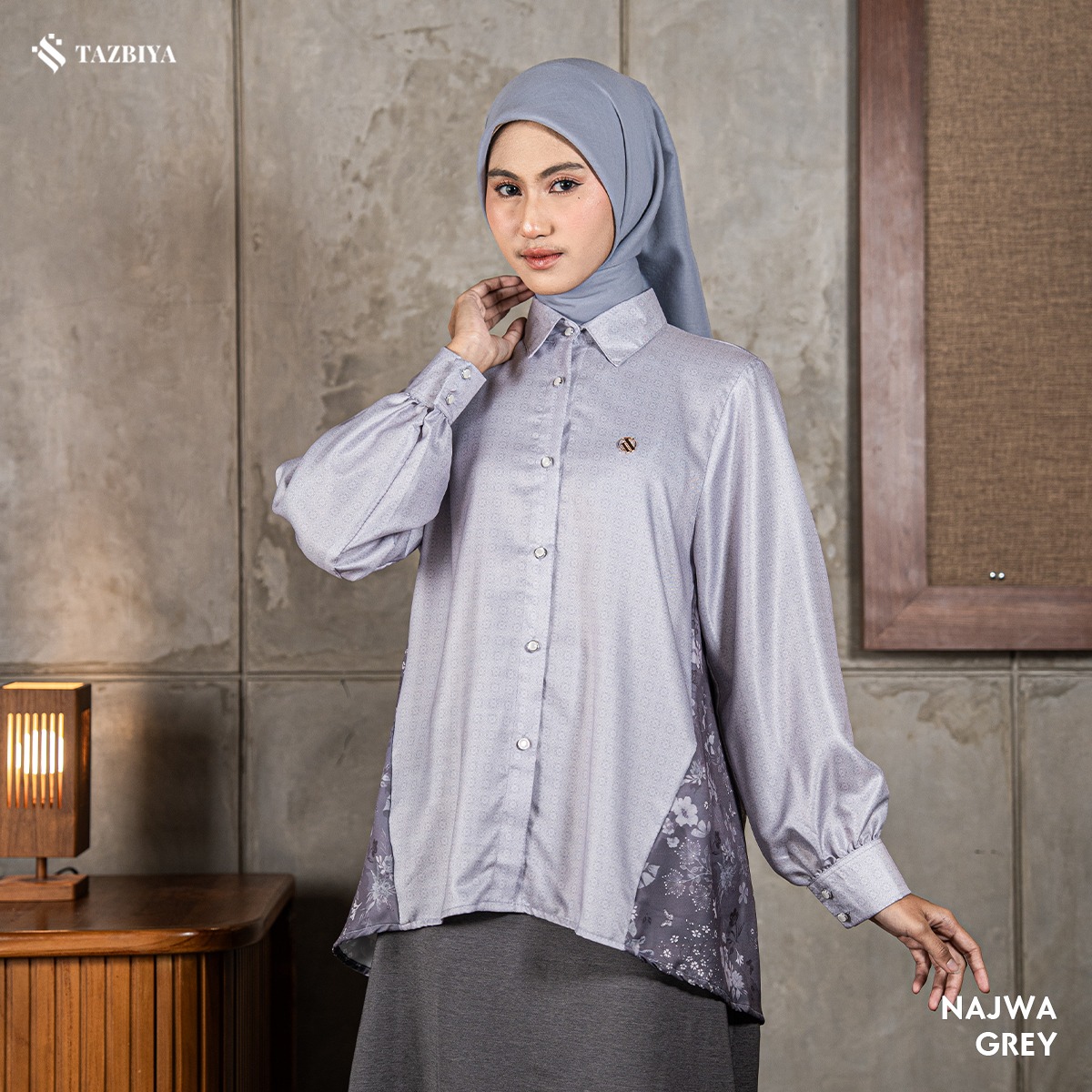 TAZBIYA BLOUSE NAJWA SERIES | BLOUSE PREMIUM | ATASAN WANITA