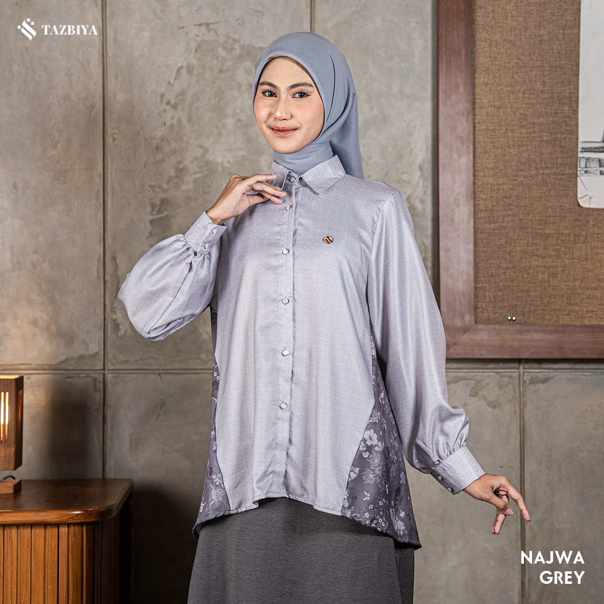 TAZBIYA BLOUSE NAJWA SERIES | BLOUSE PREMIUM | ATASAN WANITA