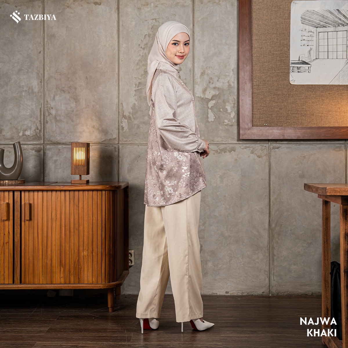 TAZBIYA BLOUSE NAJWA SERIES | BLOUSE PREMIUM | ATASAN WANITA