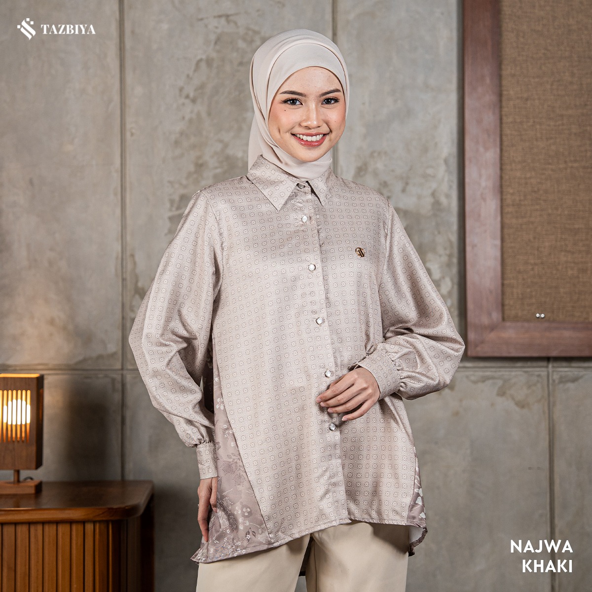 TAZBIYA BLOUSE NAJWA SERIES | BLOUSE PREMIUM | ATASAN WANITA