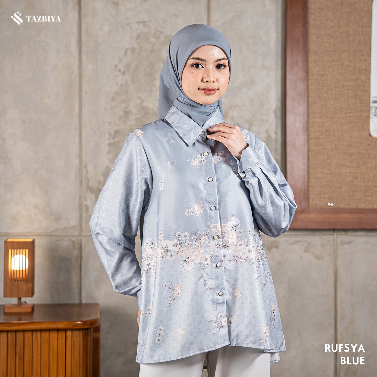TAZBIYA BLOUSE RUFSYA SERIES | BLOUSE PREMIUM | ATASAN WANITA