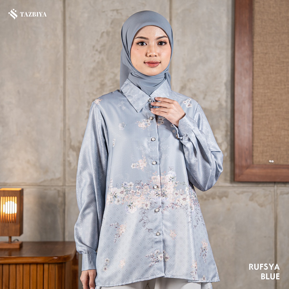 TAZBIYA BLOUSE RUFSYA SERIES | BLOUSE PREMIUM | ATASAN WANITA