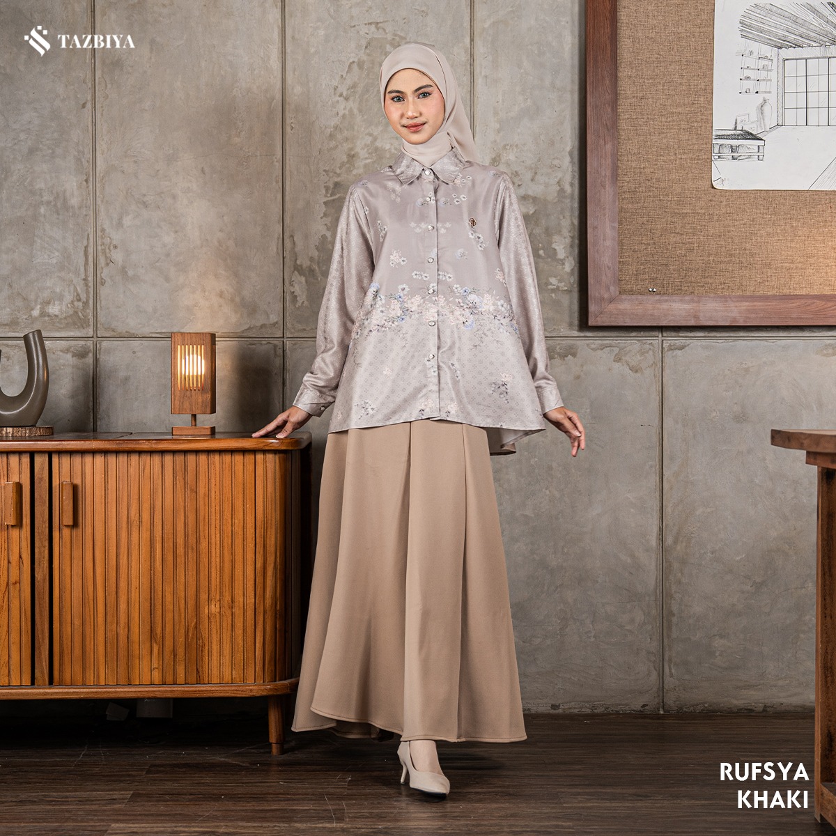 TAZBIYA BLOUSE RUFSYA SERIES | BLOUSE PREMIUM | ATASAN WANITA