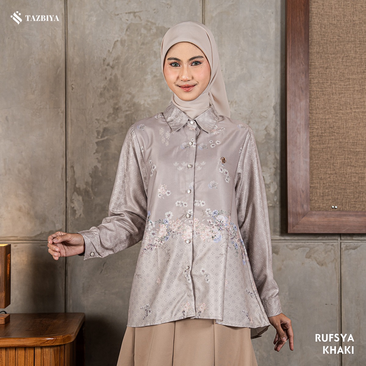 TAZBIYA BLOUSE RUFSYA SERIES | BLOUSE PREMIUM | ATASAN WANITA