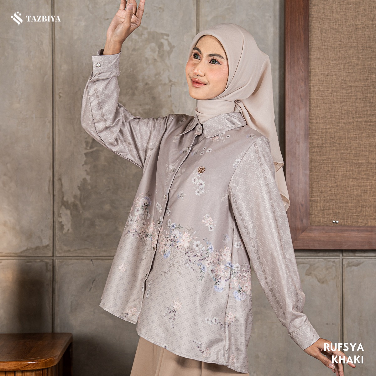 TAZBIYA BLOUSE RUFSYA SERIES | BLOUSE PREMIUM | ATASAN WANITA