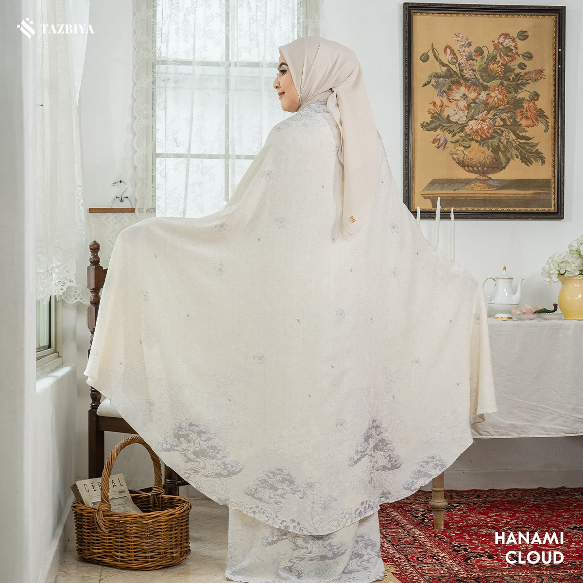 TAZBIYA MUKENA HANAMI SERIES | MUKENA RAYON SAJADAH PREMIUM 2IN1 DEWASA