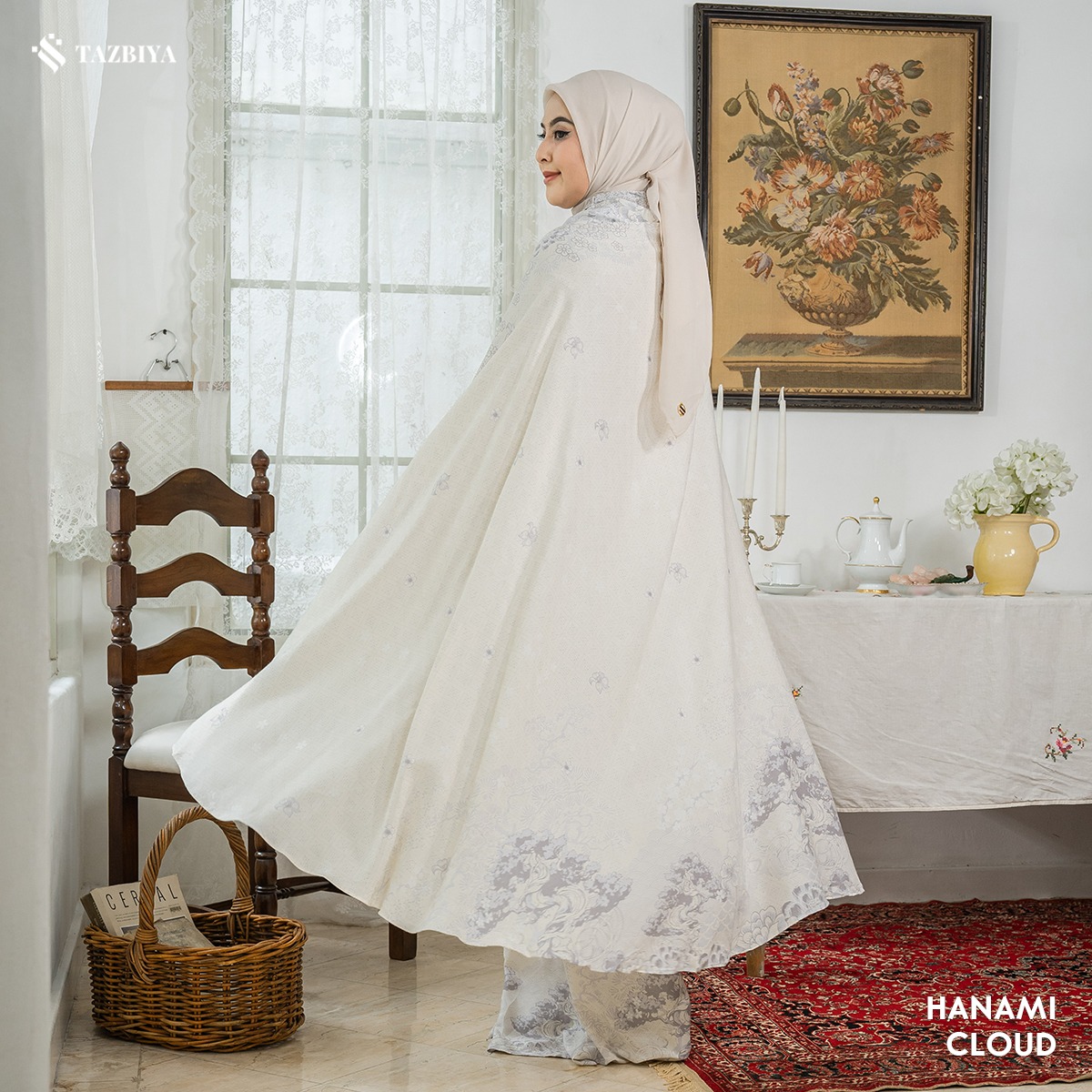 TAZBIYA MUKENA HANAMI SERIES | MUKENA RAYON SAJADAH PREMIUM 2IN1 DEWASA