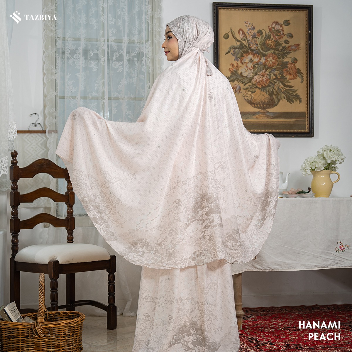 TAZBIYA MUKENA HANAMI SERIES | MUKENA RAYON SAJADAH PREMIUM 2IN1 DEWASA