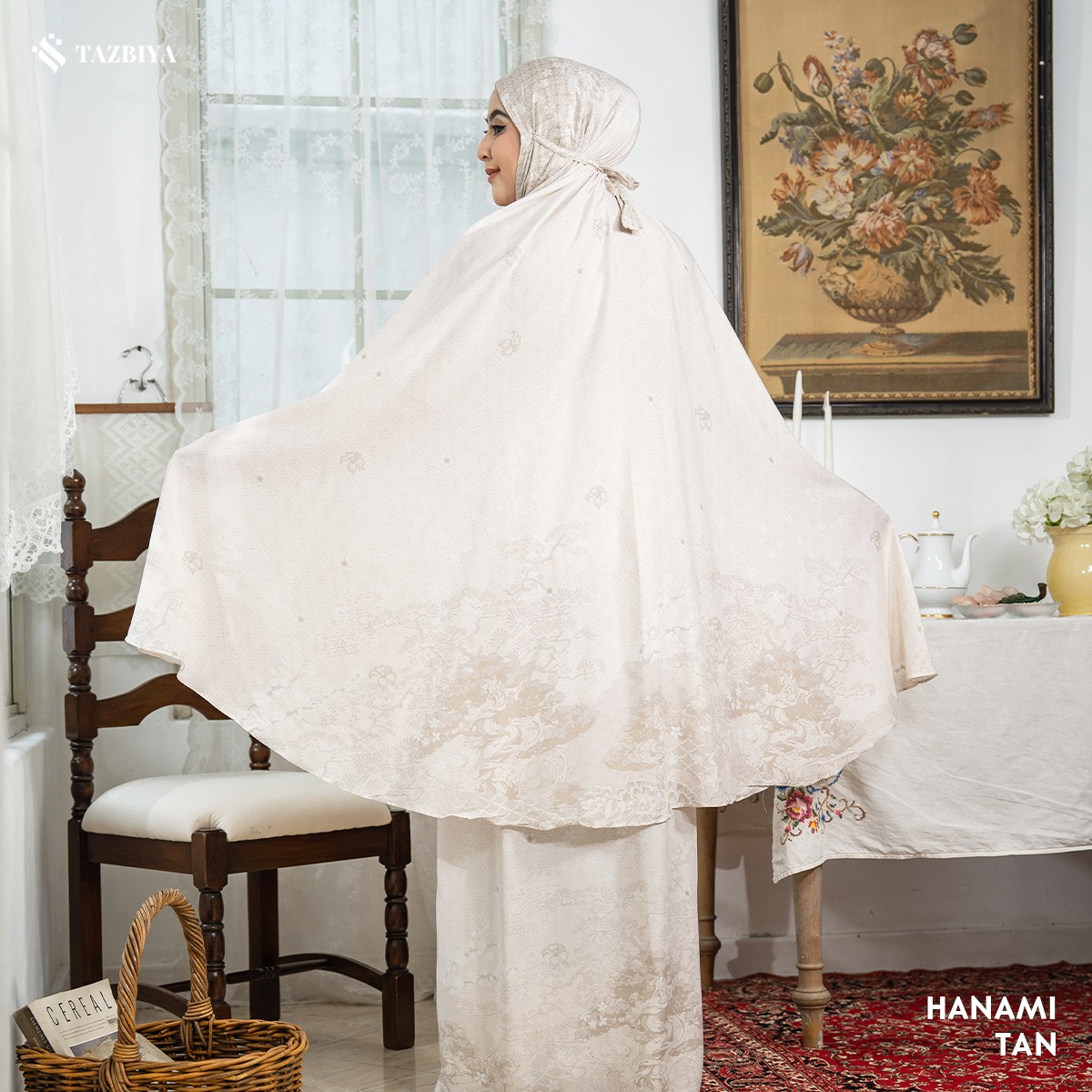 TAZBIYA MUKENA HANAMI SERIES | MUKENA RAYON SAJADAH PREMIUM 2IN1 DEWASA