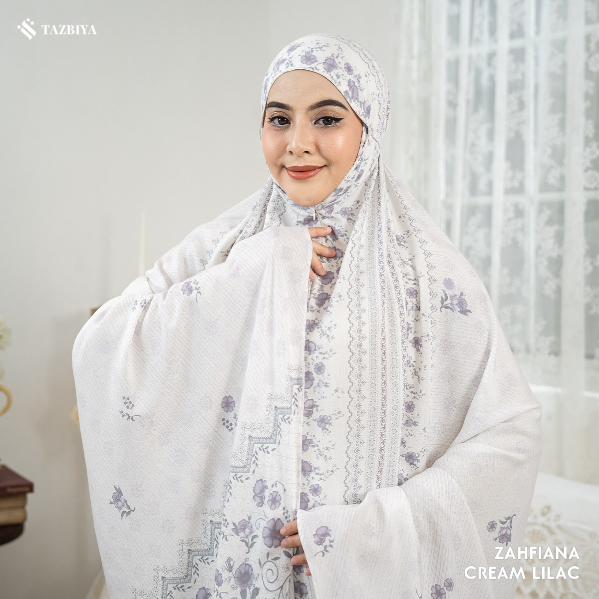 TAZBIYA MUKENA ZAHFIANA SERIES | MUKENA RAYON SAJADAH PREMIUM 2IN1 DEWASA