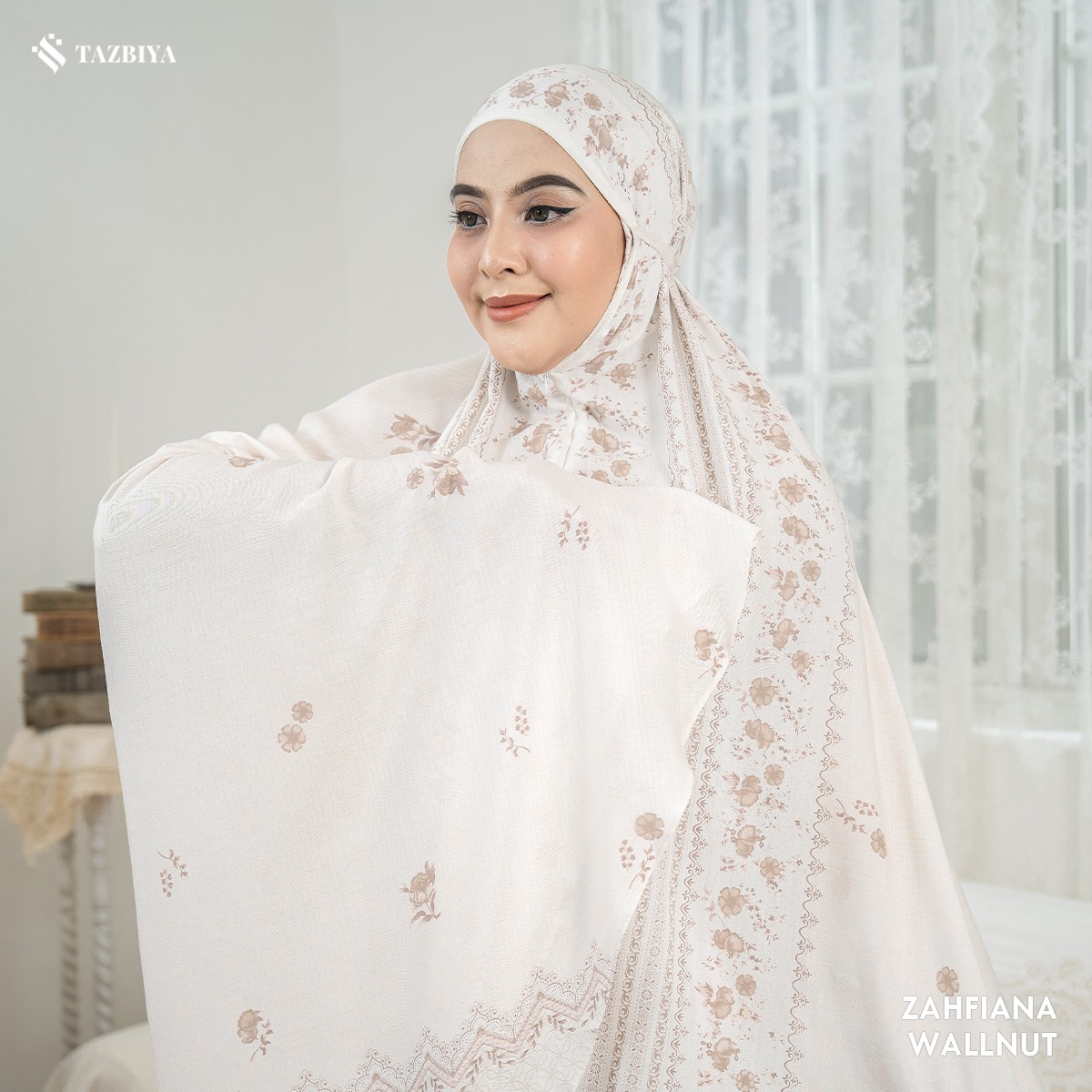 TAZBIYA MUKENA ZAHFIANA SERIES | MUKENA RAYON SAJADAH PREMIUM 2IN1 DEWASA