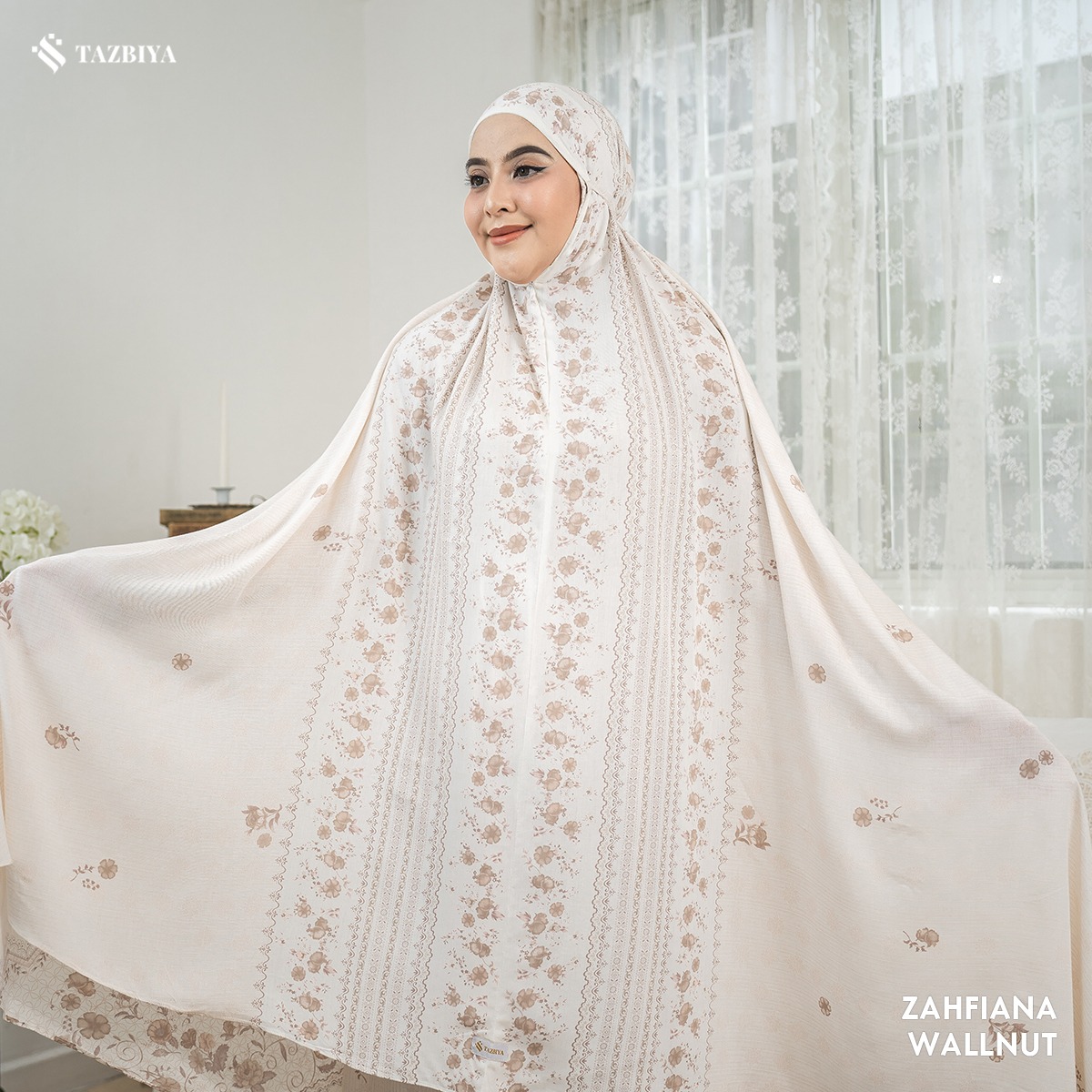 TAZBIYA MUKENA ZAHFIANA SERIES | MUKENA RAYON SAJADAH PREMIUM 2IN1 DEWASA