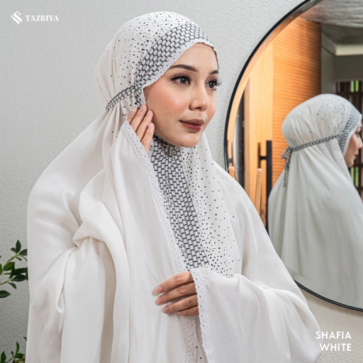 Image of TAZBIYA MUKENA RAYON SAJADAH 2IN1 SHAFIA SERIES