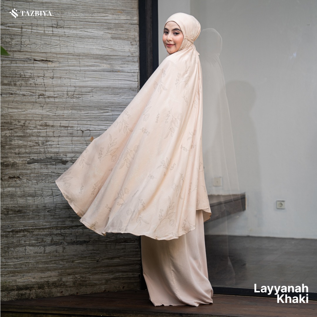 MUKENA TAZBIYA X KEMISO SAJADAH RAYON LAYYANAH SERIES ALLSIZE
