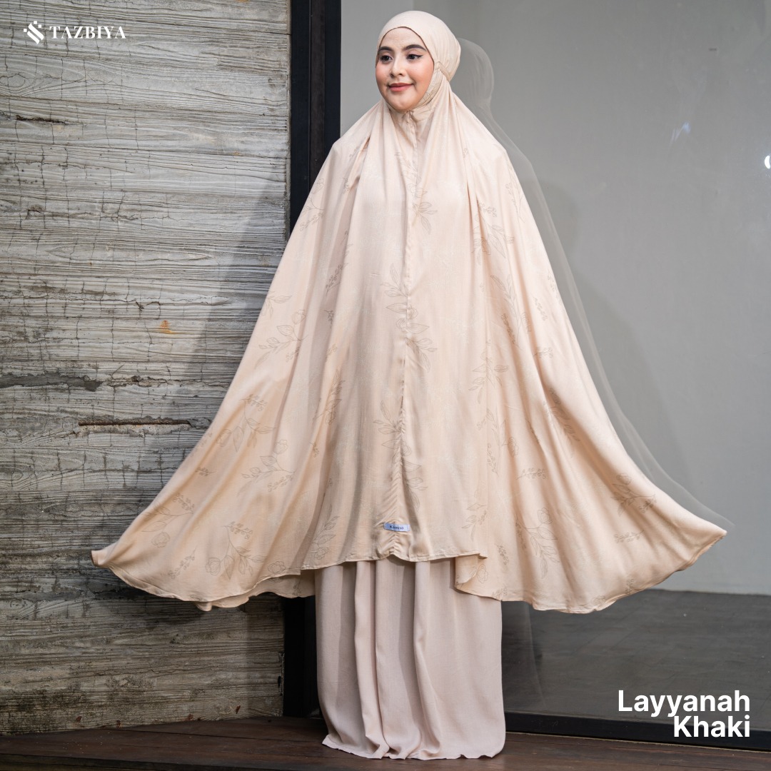 MUKENA TAZBIYA X KEMISO SAJADAH RAYON LAYYANAH SERIES ALLSIZE