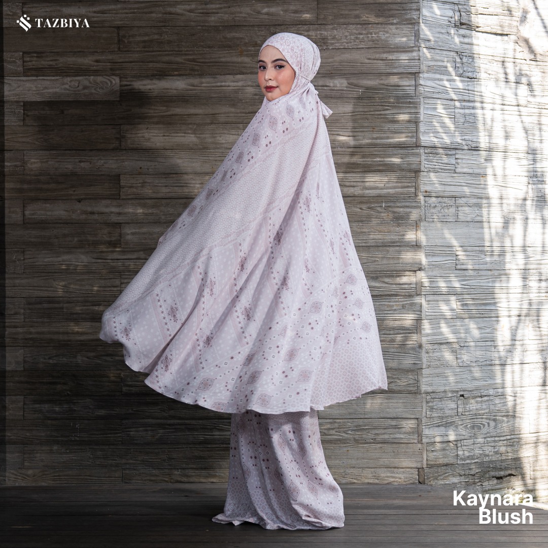 TAZBIYA MUKENA KAYNARA SERIES | MUKENA RAYON SAJADAH PREMIUM 2IN1 DEWASA