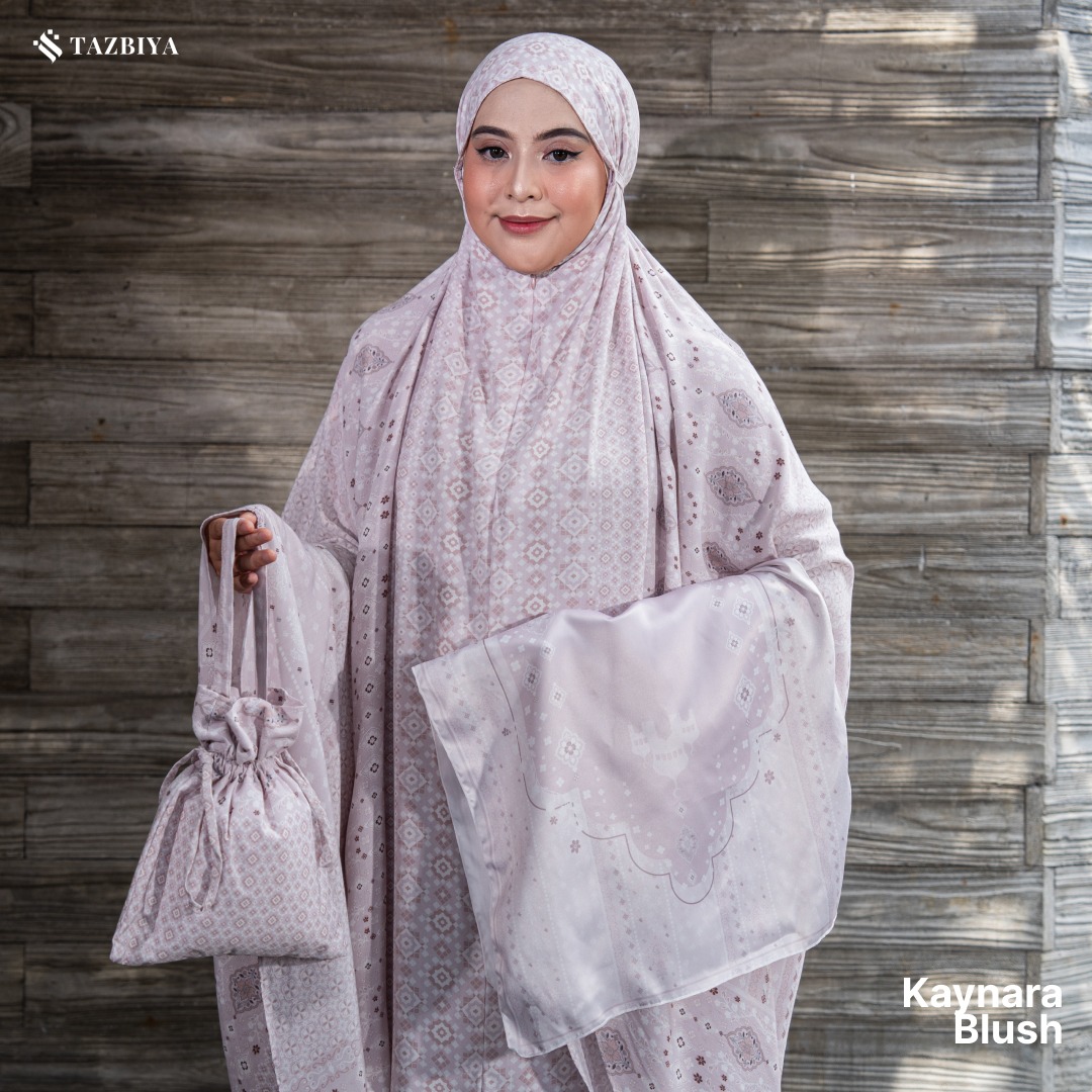 TAZBIYA MUKENA KAYNARA SERIES | MUKENA RAYON SAJADAH PREMIUM 2IN1 DEWASA