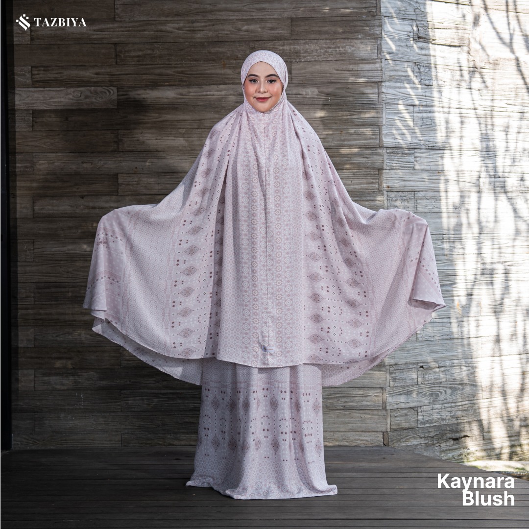 TAZBIYA MUKENA KAYNARA SERIES | MUKENA RAYON SAJADAH PREMIUM 2IN1 DEWASA
