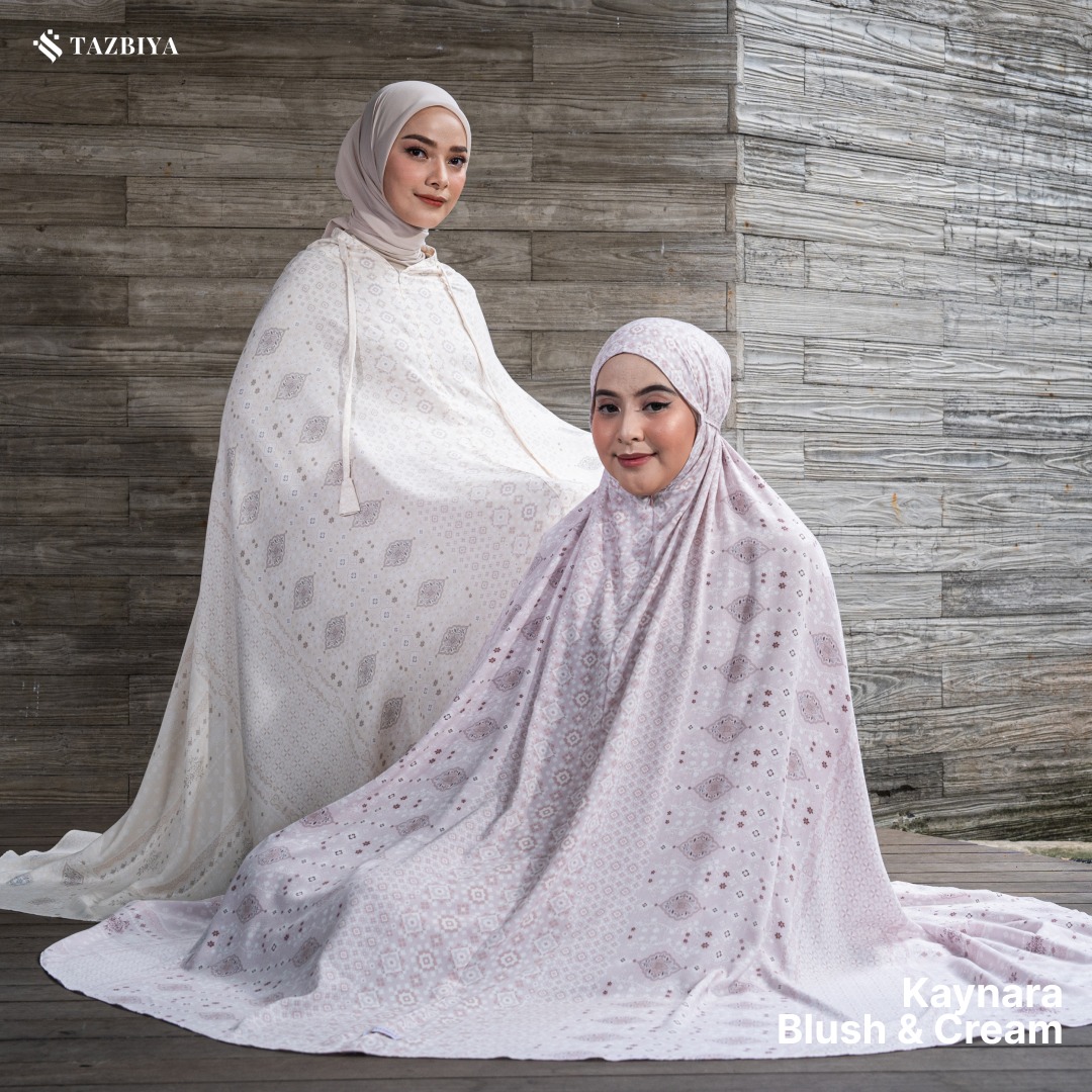 TAZBIYA MUKENA KAYNARA SERIES | MUKENA RAYON SAJADAH PREMIUM 2IN1 DEWASA