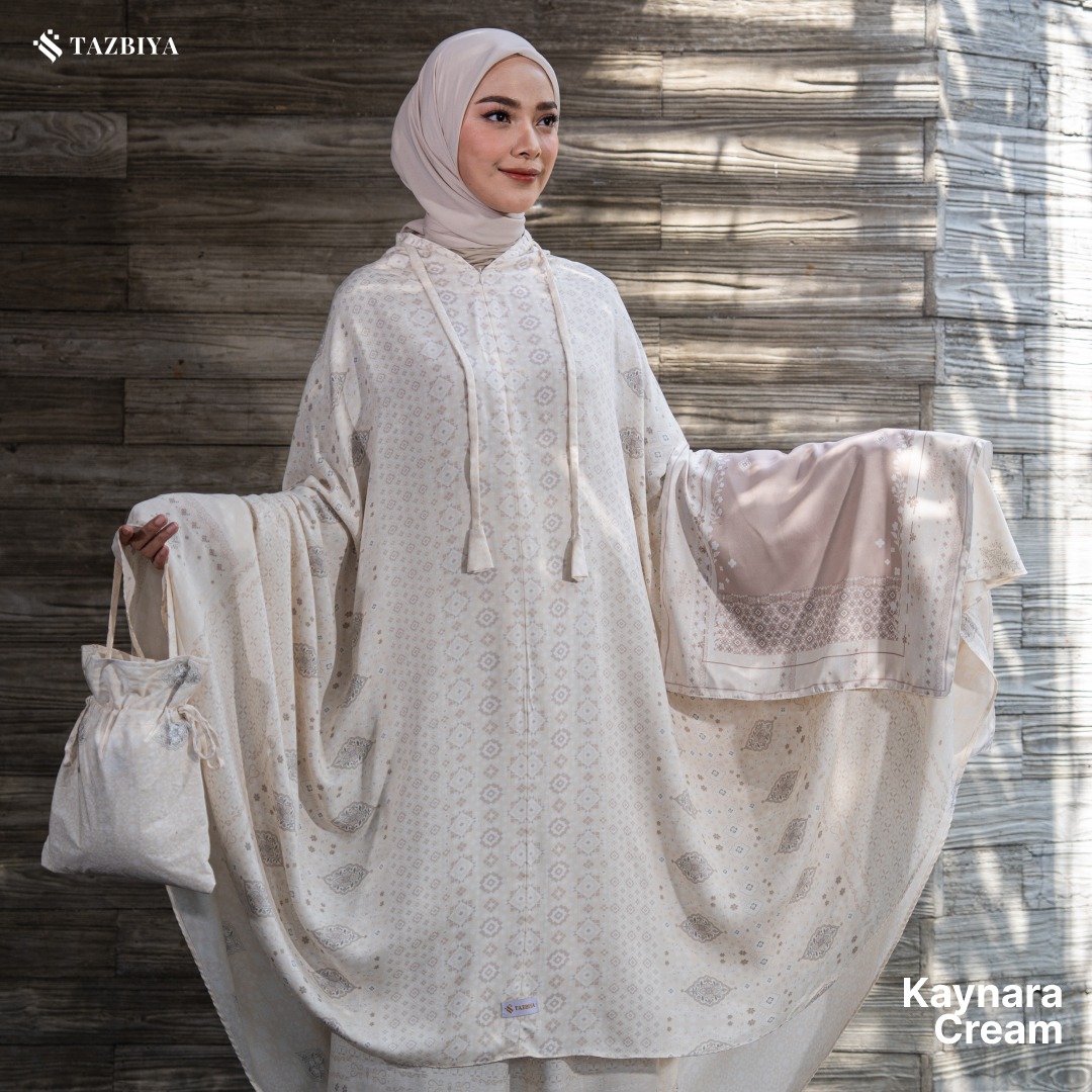 TAZBIYA MUKENA KAYNARA SERIES | MUKENA RAYON SAJADAH PREMIUM 2IN1 DEWASA