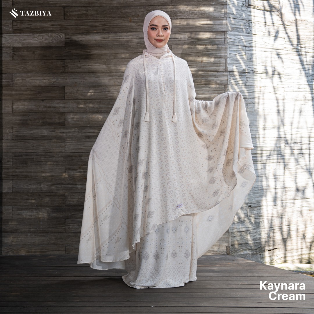 TAZBIYA MUKENA KAYNARA SERIES | MUKENA RAYON SAJADAH PREMIUM 2IN1 DEWASA