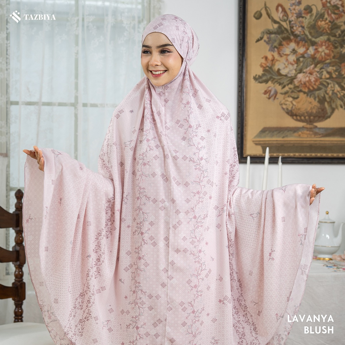 TAZBIYA MUKENA LAVANYA SERIES | MUKENA RAYON SAJADAH PREMIUM 2IN1 DEWASA