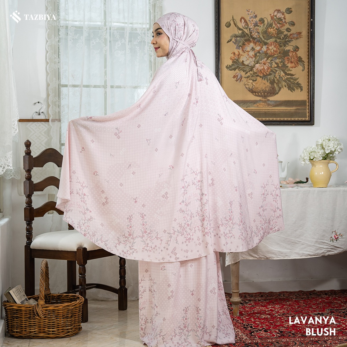 TAZBIYA MUKENA LAVANYA SERIES | MUKENA RAYON SAJADAH PREMIUM 2IN1 DEWASA