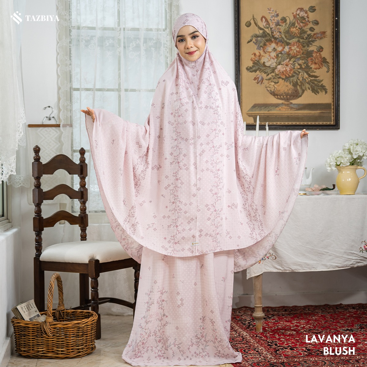 TAZBIYA MUKENA LAVANYA SERIES | MUKENA RAYON SAJADAH PREMIUM 2IN1 DEWASA