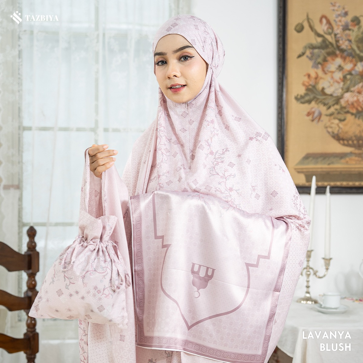 TAZBIYA MUKENA LAVANYA SERIES | MUKENA RAYON SAJADAH PREMIUM 2IN1 DEWASA