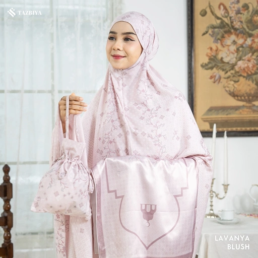 Image of TAZBIYA MUKENA LAVANYA SERIES | MUKENA RAYON SAJADAH PREMIUM 2IN1 DEWASA