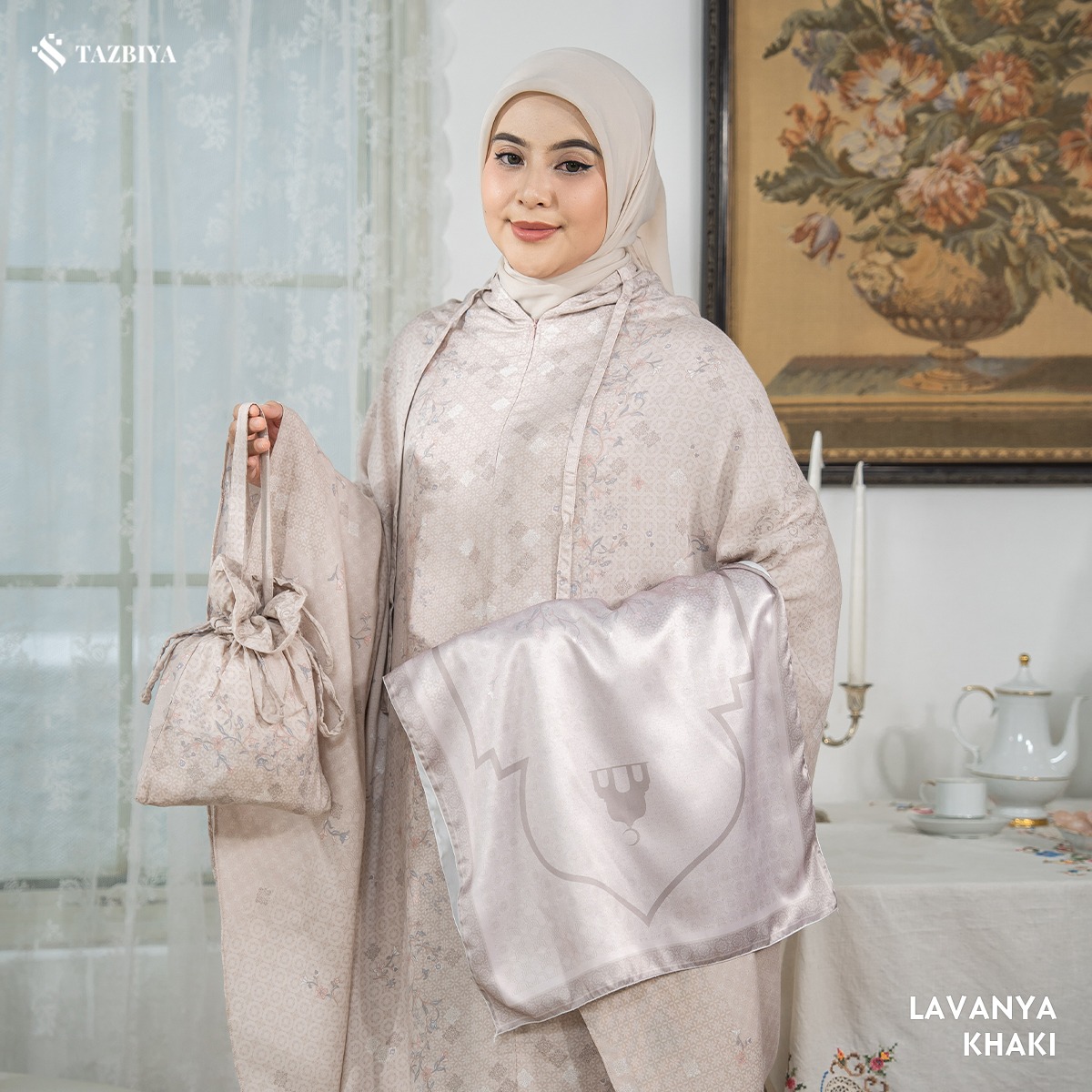 TAZBIYA MUKENA LAVANYA SERIES | MUKENA RAYON SAJADAH PREMIUM 2IN1 DEWASA