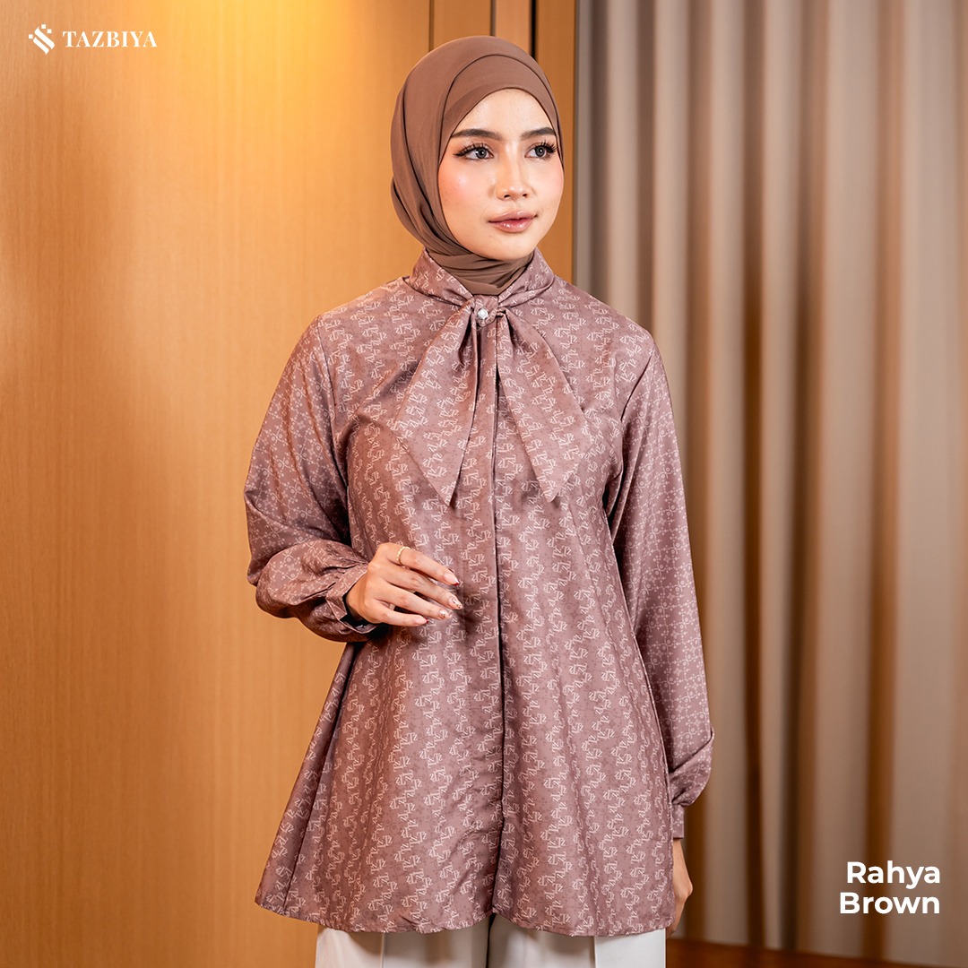 TAZBIYA BLOUSE RAHYA SERIES | BLOUSE PREMIUM | ATASAN WANITA