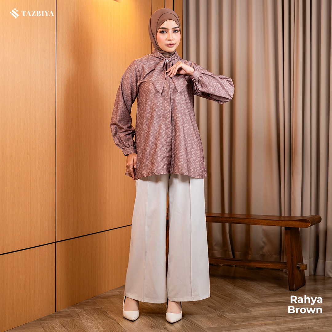 TAZBIYA BLOUSE RAHYA SERIES | BLOUSE PREMIUM | ATASAN WANITA
